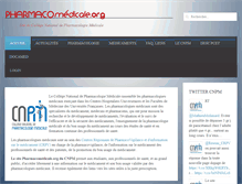 Tablet Screenshot of pharmacomedicale.org
